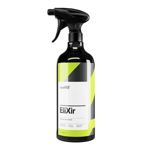 CarPro Elixir – Hochglanz-Schnell-Detailer (Aerosol) für beschichtete und unbeschichtete Fahrzeuge – Hydrophobes Finish, Wasserabweisung, Glanzverbesserung, Polieren, Reinigung