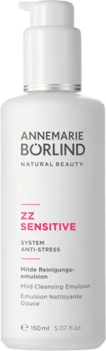 ANNEMARIE BÖRLIND ZZ Sensitive Milde Reinigungsemulsion - Gesichtsreinigung mit prä- und probiotischem Wirkkomplex, der sanft reinigt und die Hautflora reguliert. Ideal für empfindliche Haut, die auf Reize reagiert. Für ein entspanntes Hautgefühl und optimierte Pflege.