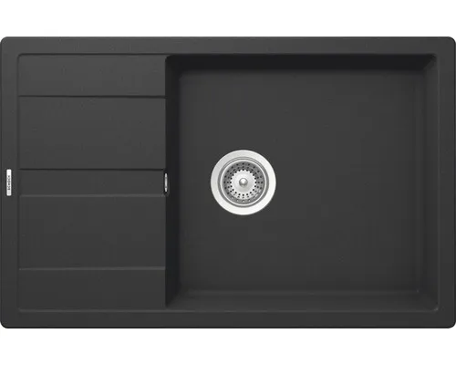 Schock Einbauspüle Manhattan D-100LS A Onyx