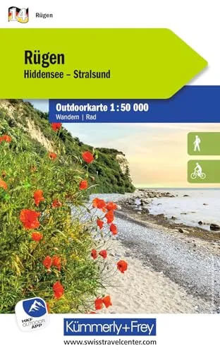 Kümmerly+Frey Outdoorkarte Deutschland 14 Rügen 1:50.000: Mit Hiddensee und Stralsund. Touren für Wanderer, Biker und mehr! Free Download