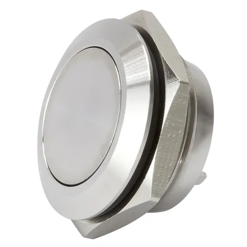 Blanko Klingel Taster Klinkelknopf Lichtknopf Vollmetalltaster Edelstahl IP65