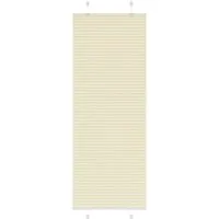 vidaXL Plissee Creme 80x200 cm - Plissee für Fenster, bietet eleganten Sicht- und Sonnenschutz, langlebig und pflegeleicht, ideal für jeden Raum.