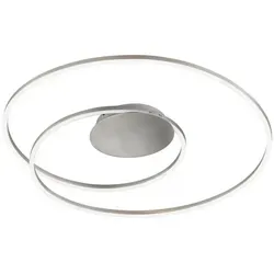 FISCHER & HONSEL LED Deckenleuchte Holy - Moderne Deckenleuchte mit CCT-Funktion, über Fernbedienung dimmbar und ideal für stimmungsvolles Licht in jedem Raum.