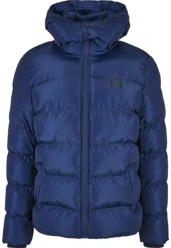 Herren Hooded Puffer Jacket von Urban Classics - Funktionsjacken mit angesagtem Stepp-Design und weichem Tragekomfort, ideal für kalte Tage und lässige Outfits.