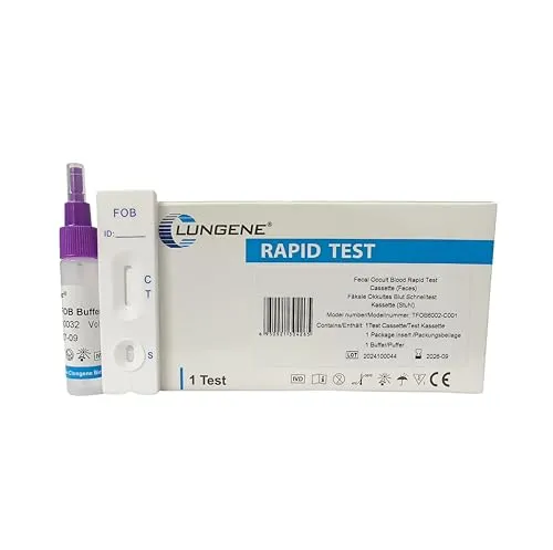 Clungene Fäkales Okkultes Blut (FOB) Schnelltest/Darmvorsorge-Set (1)