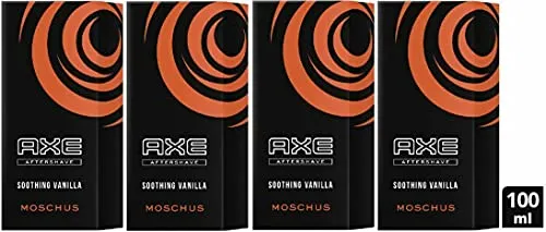 AXE Aftershave Moschus 4x 100ml