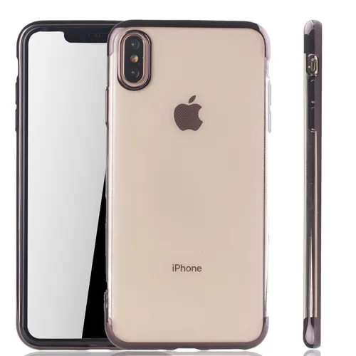 Apple iPhone XS Max Hülle Case Handy Cover Schutz Tasche Schutzhülle Schwarz