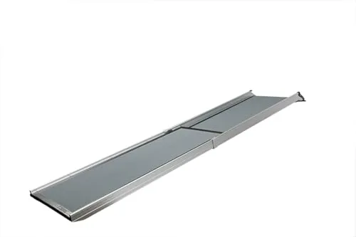 PetSafe Happy Ride - Extra lange teleskopierbare Hunderampe - Rampen & Treppen, tragbar und aus leichtem Aluminium für den einfachen Zugang ins Auto.