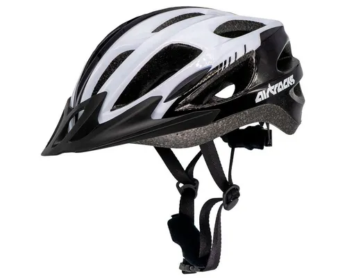 Airtracks Master RD-10 Fahrradhelm für Herren und Damen - Allround Radhelm für Erwachsene, superleicht mit 273 g, hervorragende Sicherheit dank In-Mould Konstruktion und optimaler Belüftung durch 20 Öffnungen. Verstellbar in S-XL für perfekten Sitz.