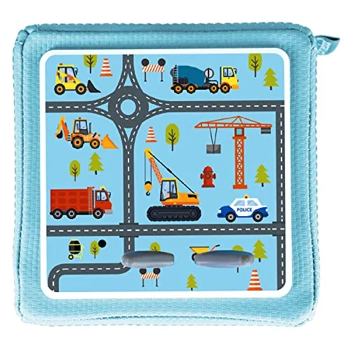 MeinBaby123 Schutzfolie kompatibel mit Toniebox | Schutzcover selbstklebend | Premium Qualität | Aufkleber passgenau I Folie Sticker I Toniebox Zubehör (Straße)