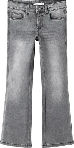 Name IT Mädchen Nkfpolly Skinny Boot Jeans 1142-Au Noos - Stylische Jeans für Kinder, mit verstellbarem Bund und modischem Bootcut-Schnitt, ideal für jeden Anlass.