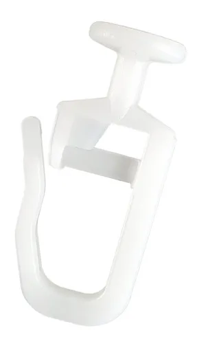 Gardinen- & Vorhangringe Weiß von dekohaken24.de