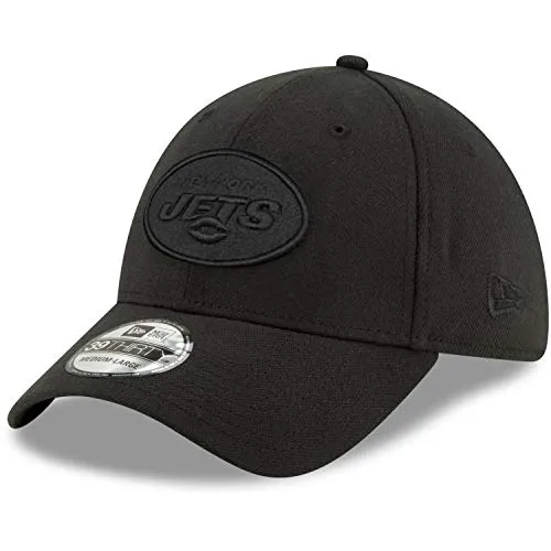New Era 39Thirty Stretch Cap - NFL New York Jets - S/M - Offiziell lizenzierte Stretch-Cap mit perfekter Passform, ideal für Fans der New York Jets. Bequem und stylisch für jeden Anlass! Der perfekte Hut für sportliche Aktivitäten oder Freizeit.