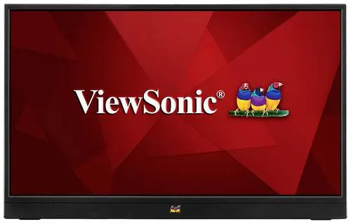 Viewsonic VA1655 - 15.6 Zoll Portabler Full-HD Monitor, IPS-Panel für brillante Bilder und integrierte Lautsprecher, ideal für Gaming und unterwegs