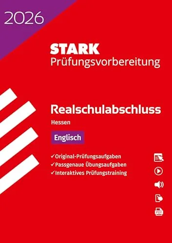 STARK Englisch - Realschulabschluss 2026 Hessen - Prüfungsvorbereitung (Abschlussprüfungen)