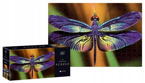 Puzzle 250 Colourful Nature 3 Dragonfly Interdruk Puzzle 5902277342010