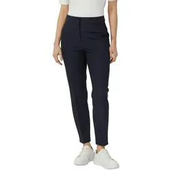 Produktbild s.Oliver BLACK LABEL Stoffhose mit schmalem Bein, Viskose-Stretch blau 44
