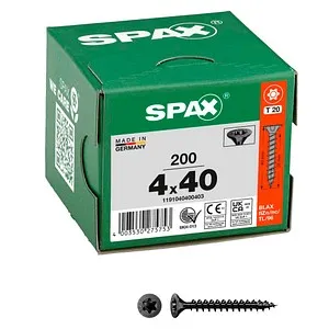 SPAX Schrauben Schwarz von SPAX
