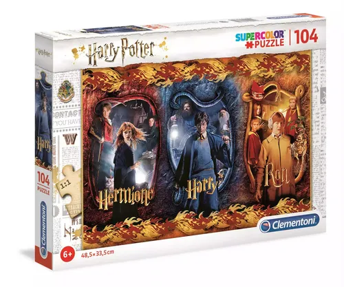 Puzzle 104 elementy. Supercolor. Harry Potter Clementoni 8005125618859