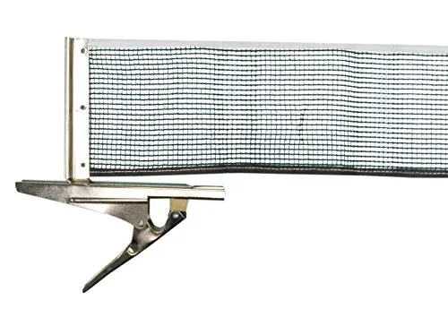 Donic-Schildkröt Clipmatic Tischtennisnetz in grau - Tischtennisnetz mit wetterfestem Nylonmaterial, spannungsverstellbar und einfach zu befestigen. Ideal für den Freizeitgebrauch auf Tischtennisplatten.