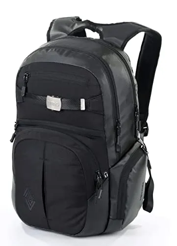 NITRO Daypack Hero Rucksack mit Laptopfach 52 cm - Schulrucksäcke mit 52 cm; bietet ein gepolstertes Laptopfach und stilvolles Design in Silber für Schule und Freizeit.