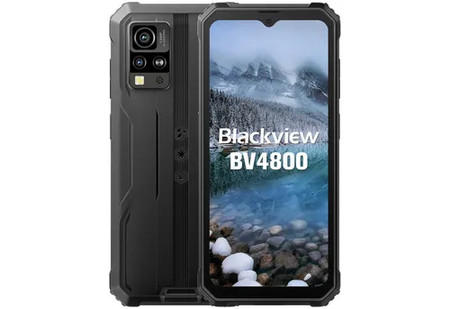 blackview BV4800 AI Smartphone (6.56 Zoll, 13 MP Kamera, Fingerabdruck/NFC/GPS/IP69K, FM/OTG, Ohne Vertrag)