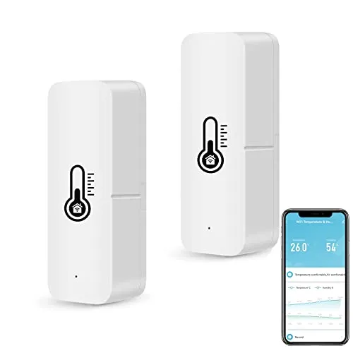 Smarte WiFi Thermometer Hygrometer 2 Pack