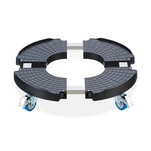 Rollwagen & Sackkarren Grau von Relaxdays