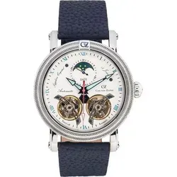 Carl von Zeyten Herren Analog Automatik Uhr CVZ0085WHS - Elegante Herren Armbanduhr mit Automatik-Uhrwerk, Saphirglas und 5 bar Wasserdichtigkeit – ideal für den täglichen Gebrauch und stilvolle Anlässe.