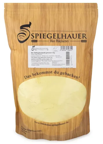 Bio Süßlupinenmehl 1 kg - Vegan und basisch - Gesundes Mehl aus Süßlupinen, perfekt für eine vegane Ernährung. Reich an Protein und ballaststoffreich, ideal für Low-Carb-Rezepte.