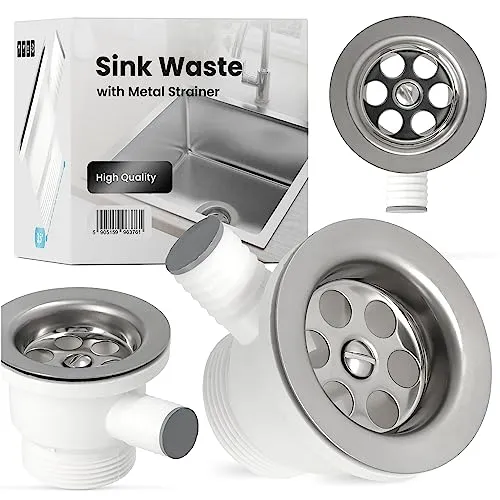Küche Waschbecken Abflussventil mit Metall Sieb