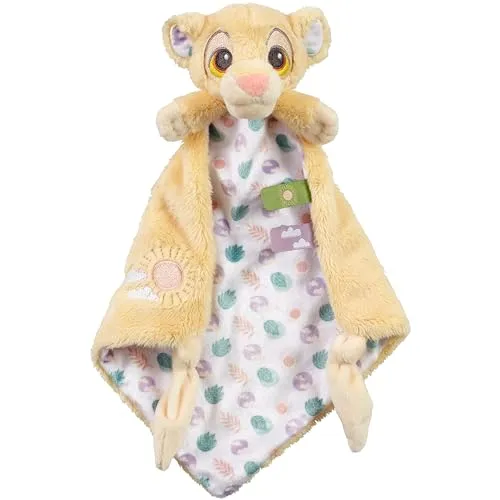 Produktbild Offizielles Disney Baby König der Löwen Schmusetuch – Süßes Simba-Design Neugeborenen-Schmusetuch – Perfekt zum Schmusen