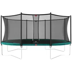Produktbild BERG Trampolin oval 520 x 345 cm mit Sicherheitsnetz Comfort Grand Favorit