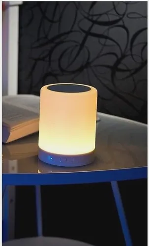 Lunartec 2in1-Bluetooth-Lautsprecher und LED-Tischleuchte, 6W - 160 Lumen Neu