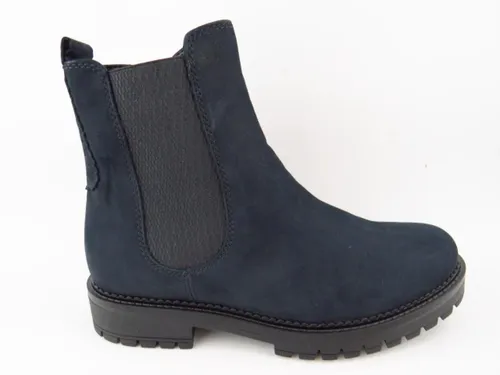 Gabor Chelseaboots blau 36 EU (3,5 UK) - Wanderschuhe aus hochwertigem Wildleder, mit flauschigem Innenfutter und herausnehmbarer Einlegesohle für optimalen Komfort und Stil.