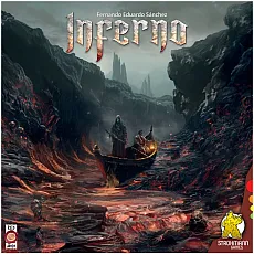 Inferno - Das Brettspiel - Gesellschaftsspiel für 1-4 Spieler ab 14 Jahren, basierend auf Dantes Göttlicher Komödie. Taktische Herausforderungen in Florenz und der Hölle warten auf euch!