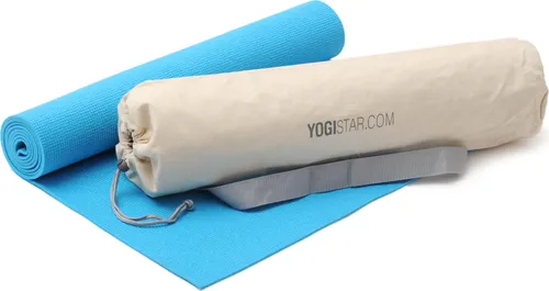 Yoga-Set Starter Edition (Yogamatte + Yogatasche) - Das Yoga-Set Starter Edition umfasst eine rutschfeste yogimat® basic und eine praktische yogibag® basic aus Baumwolle. Ideal für Einsteiger, um sicher und bequem ins Yoga zu starten. Leicht und transportfreundlich.