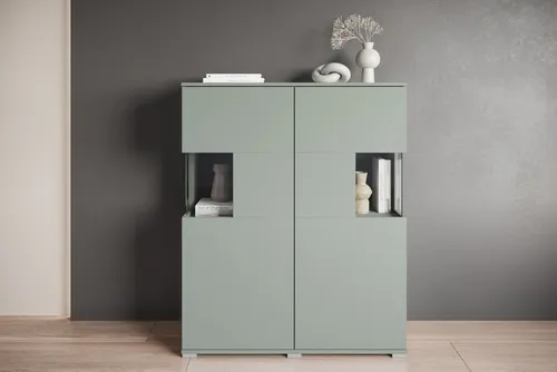 INOSIGN Highboard Kenia – Modernes Highboard mit Glastüren von OTTO home