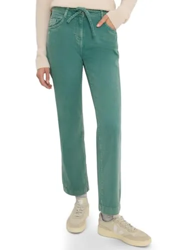 Cecil Colored Straight Leg Jeans Jewel Green 34