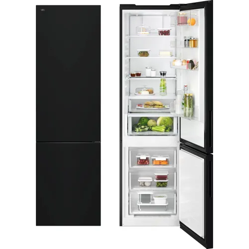 AEG Kühl-Gefrierkombination Freistehend NoFrost 362L 202cm ORC7P361DB Schwarz