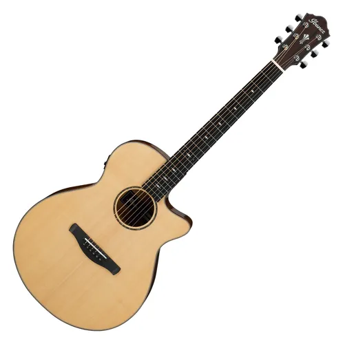 B-WARE Ibanez AEG200-LGS Akustik Western Gitarre Natural Gloss Cutaway Preamp