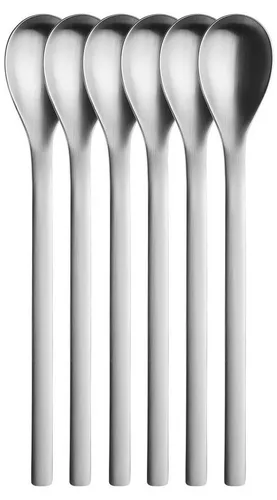 PURESIGNS Kaffeelöffel Kaffeebecherlöffel ONE Extra (6 Stück), matt