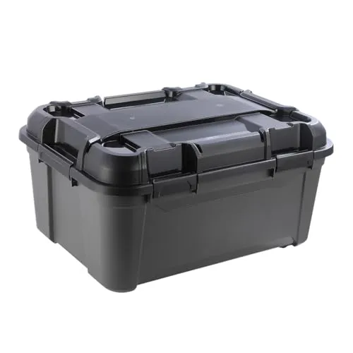 Kreher® Lagerbox Bunker Tough 120L in schwarz von Kreher