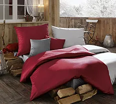 fleuresse Bettwäsche Colours - 100% Baumwolle, Mako-Satin, 2-teilig - Bettwäsche-Sets aus hochwertiger 100% Baumwolle, mit praktischem Reißverschluss und waschbar bei 60°C. Ideal für stilvolle Kombinationen in jedem Schlafzimmer.