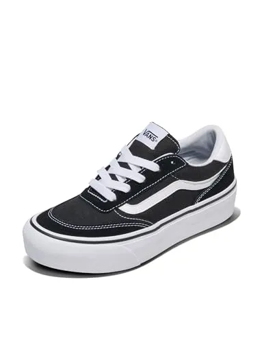 Vans Brooklyn LS Platform Sneaker schwarz 38,5 EU - Sneaker in Größe 38,5, sportlicher Stil mit Schnürung und leicht profiliertem Gummisohle, perfekt für Skateboarding und lässige Freizeitlooks.