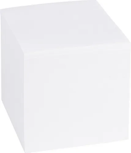 König & Ebhardt Notizzettel Zettelklotz 9x9x9cm weiß 750 Blatt