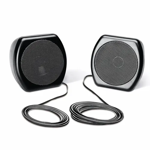 Sinustec UB-1000 Breitband Gehäuse - Aufbaulautsprecher - Car-HiFi-Lautsprecher mit 50 W Sinusleistung, ideal für kraftvollen Klang im Kofferraum oder auf der Heckablage, kompakte Größe und breiter Frequenzbereich von 80 - 22.000 Hz.