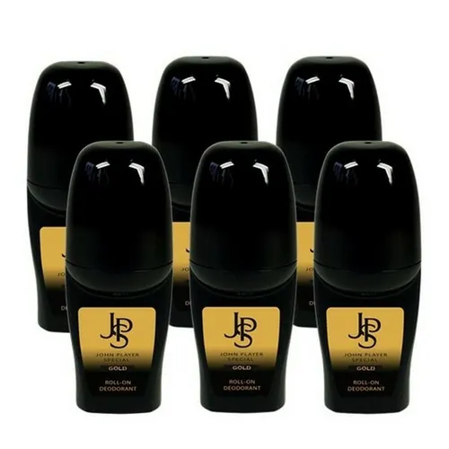 John Player Special Deo-Roller Gold Deo Roll-On - Deos mit 50 ml, bietet langanhaltenden Schutz und Frische für den ganzen Tag, ideal für aktive Männer.