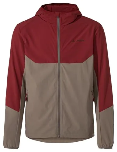 VAUDE Herren Funktionsjacke Me Moab Jacket IV - Funktionsjacke für Trail-Biker, wasserabweisend und aus umweltfreundlichem Material, ideal für sportliche Aktivitäten und entspannte Runden nach der Tour.