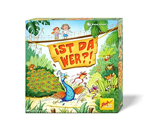 Zoch 601105137 Ist da wer? - Spannendes Kinderspiel für 2-4 Spieler, fördert Reaktion und Kombinationsgabe, ab 5 Jahren
